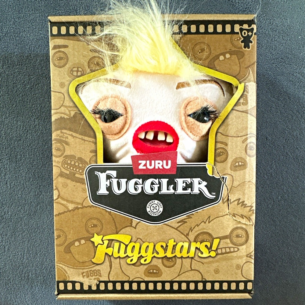 ZURU Fuggstars! Fuggler Fleeting Fartlet White Plush Boxed Figure 15754B